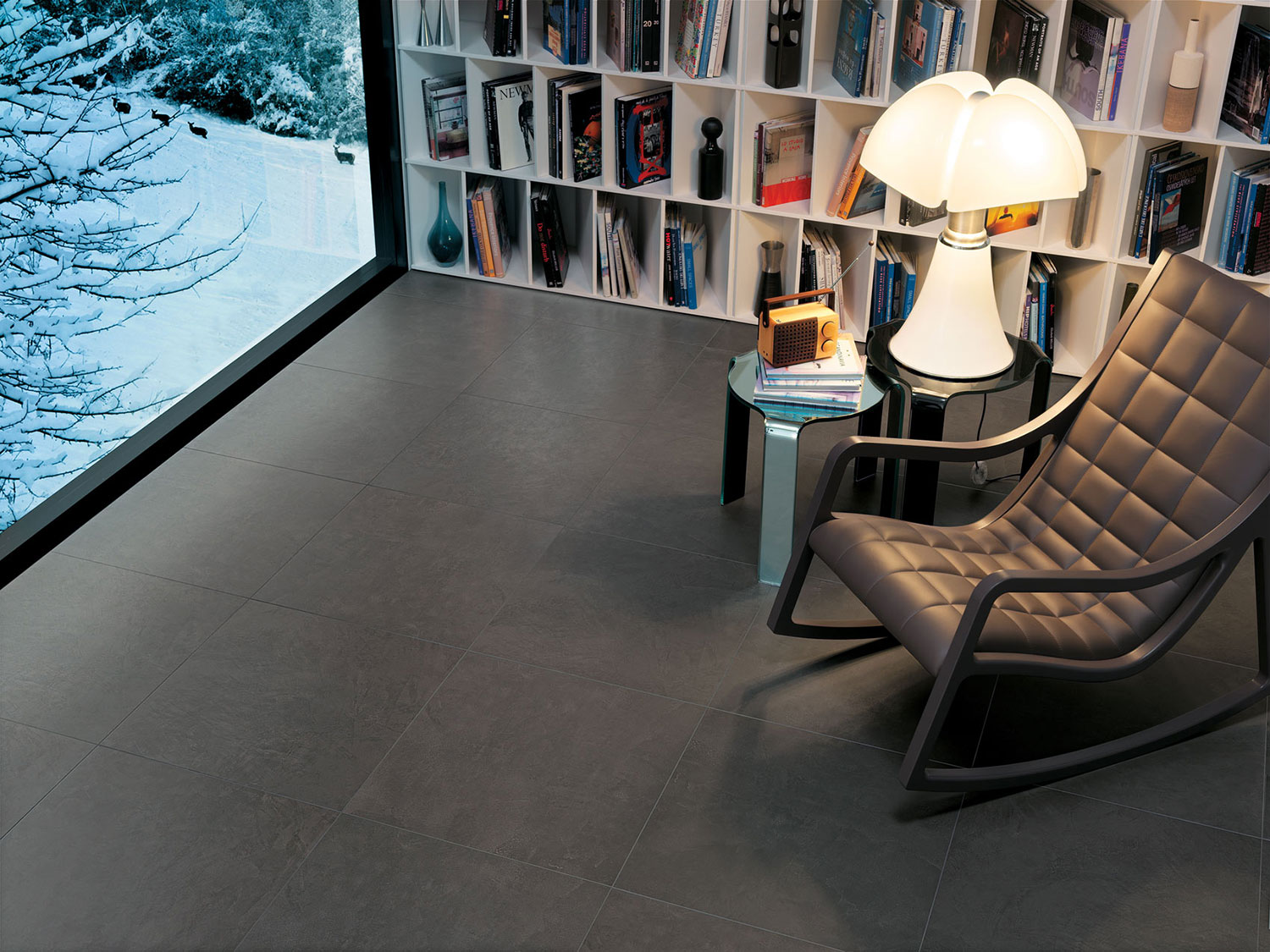 Carrelage Gris Fonc Imitation B Ton Carreaux Gris Fonc S Effet B Ton